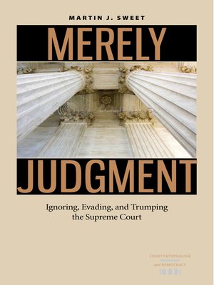 cover image of Merely Judgment